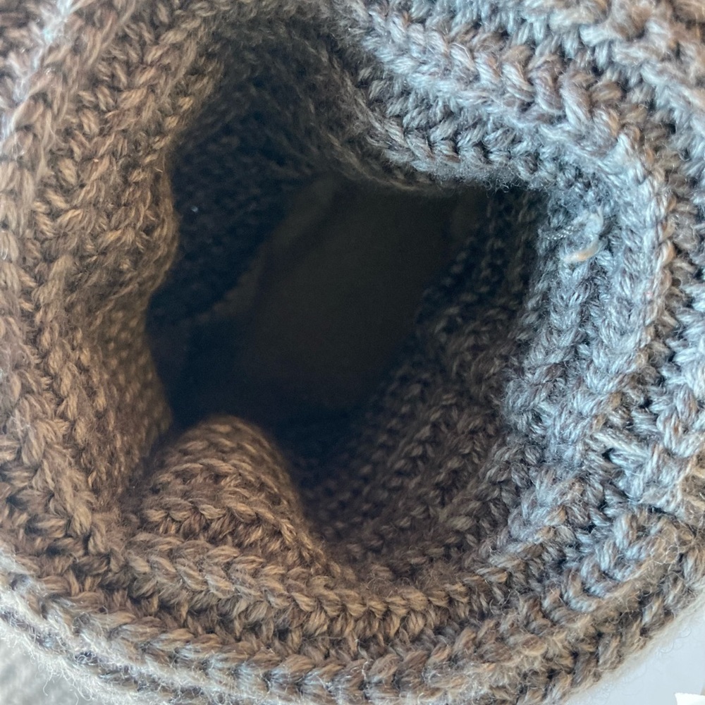 UGG Grey WoolKnitted Knee High Boots size 6 - Picture 10 of 13